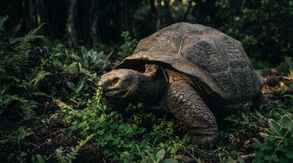 Editorial illustration for Genetic Secrets of 194-Year-Old Tortoise Jonathan Reveal Clues to Longevity