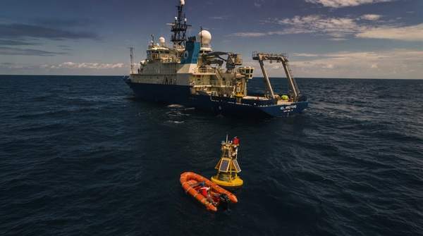 Editorial illustration for Satellites, Drones, and Buoys: How Scientists Track Ocean Acidification Across Three Very Different Scales